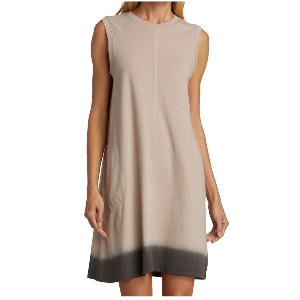 ATM Anthony Thomas Melillo Classic Jersey Dip-Dye Tank Dress Size S Ombre